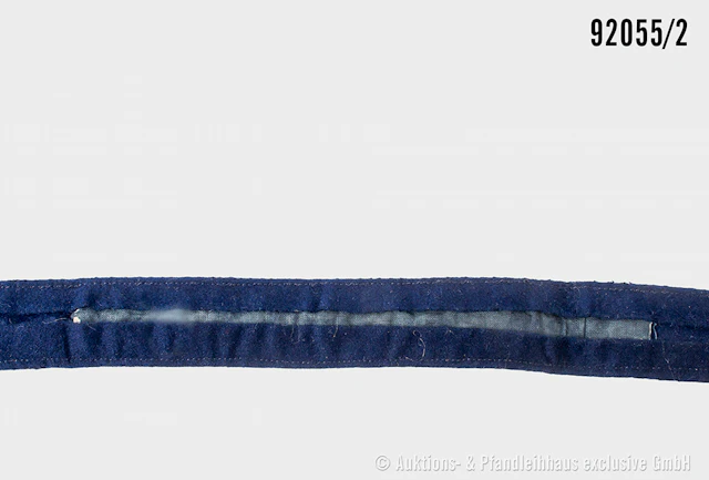 Ärmelband für Offiziere "Geschwader Hindenburg", L ca. 39 cm, guter