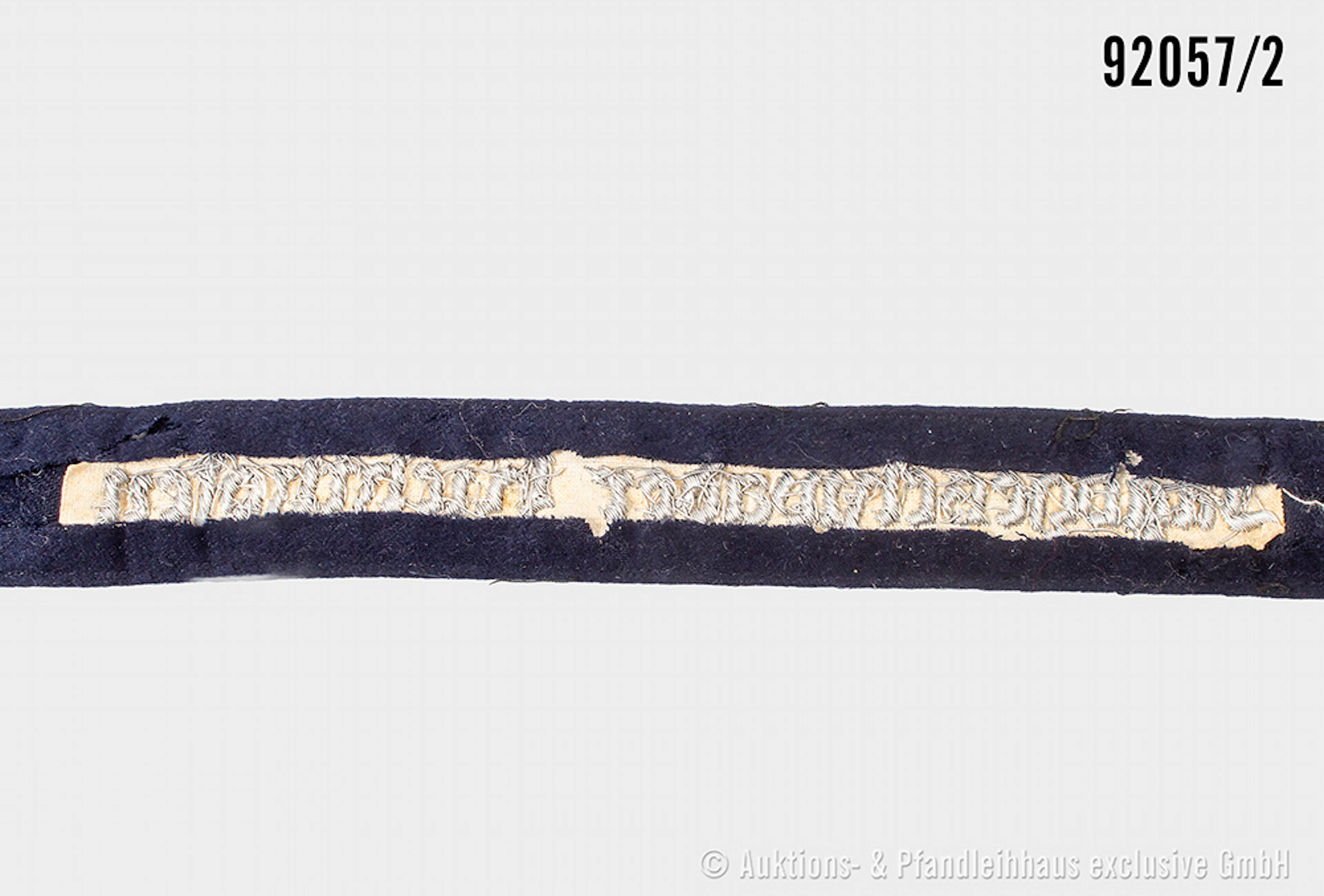 Ärmelband für Offiziere "Jagdgeschwader Richthofen", L ca. 46 cm