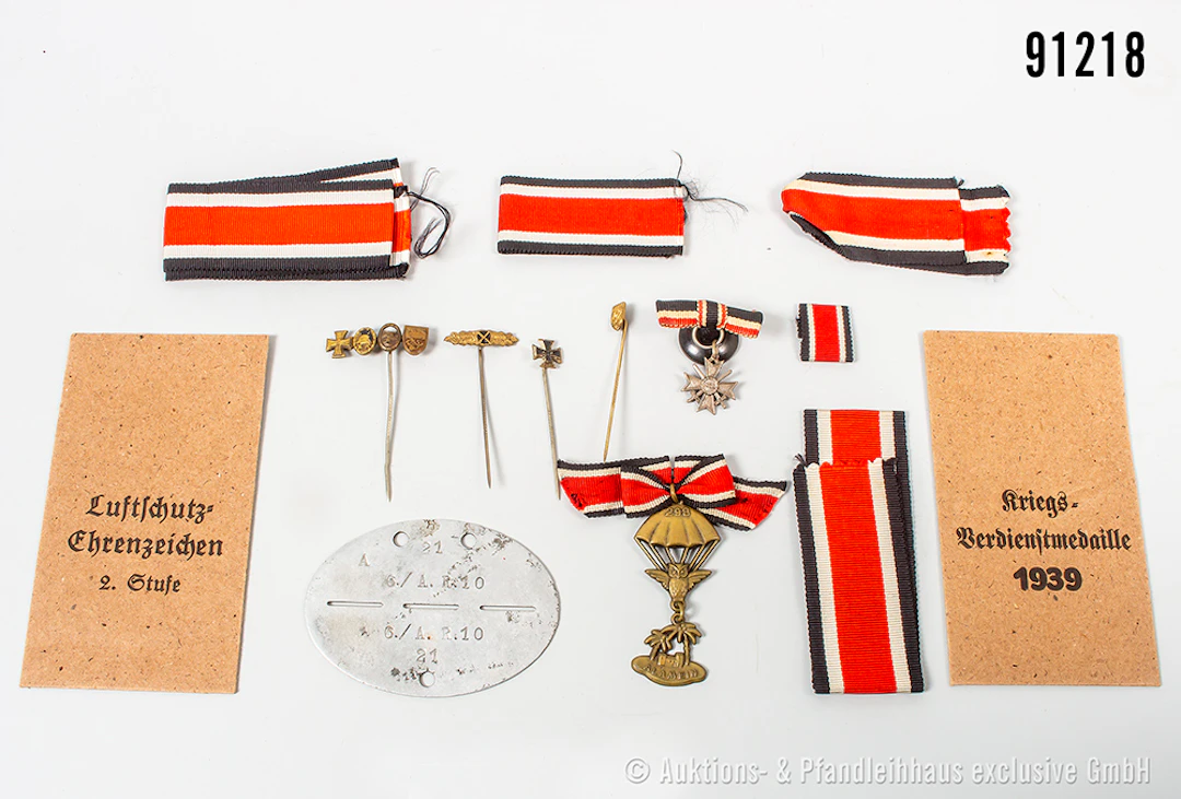 Konv. 1957er Miniaturen, italienisches Abzeichen "298 Alamein", 4