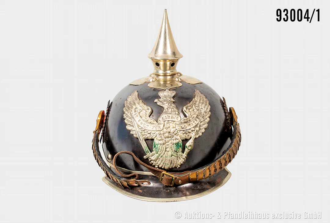 Preußen, Pickelhaube für Einjährig-Freiwillige der Jäger zu Pferde
