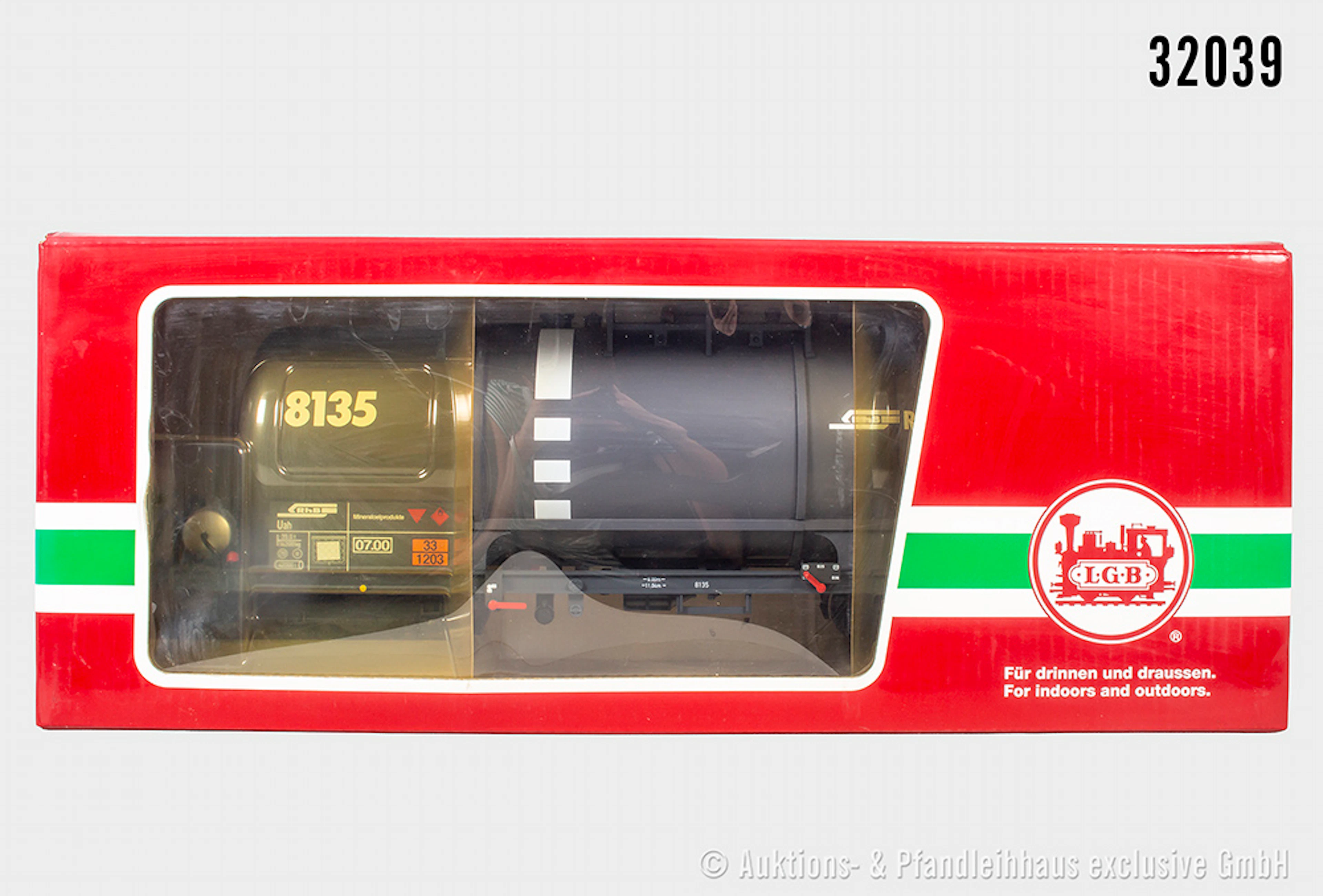 LGB Spur 2m: 40830 Kesselwagen, RhB, Z 1, OVP
