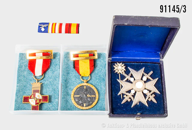 aus dem Nachlass eines Obergefreiten der Legion Condor, Spanienkreuz