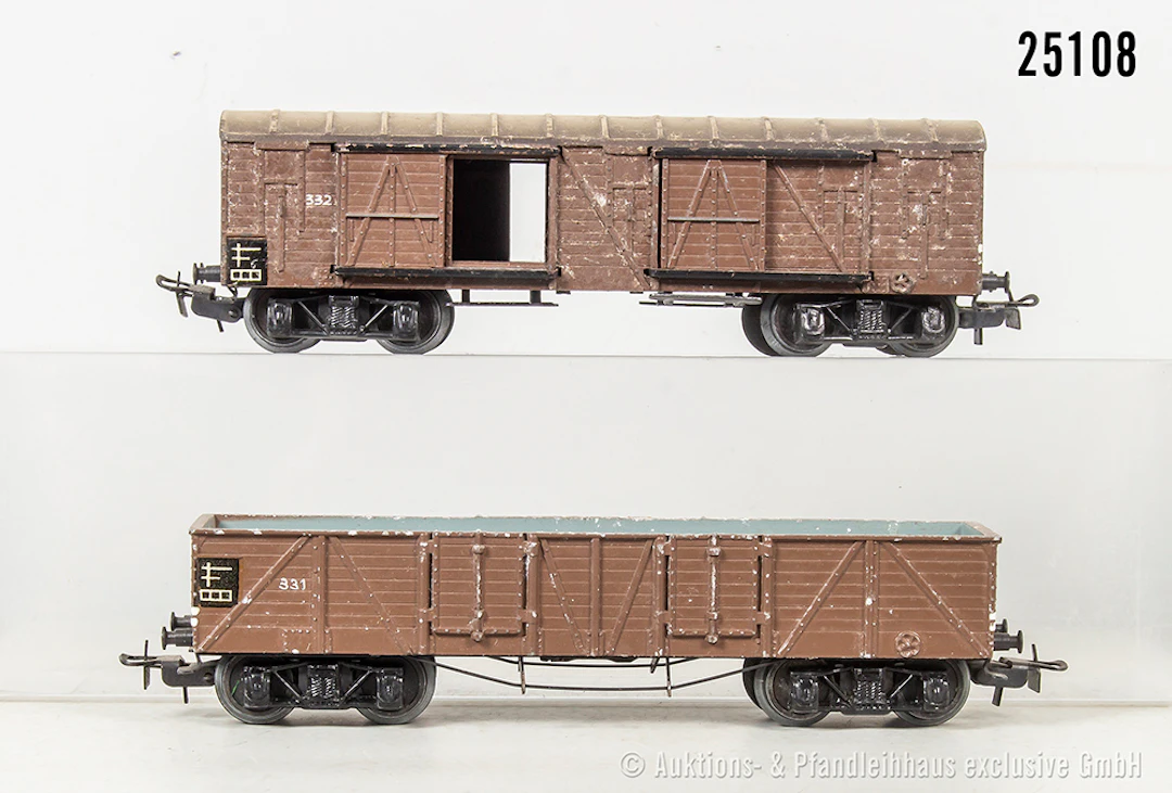 Märklin H0: 331 & 332 Güterwagen, Z 3
