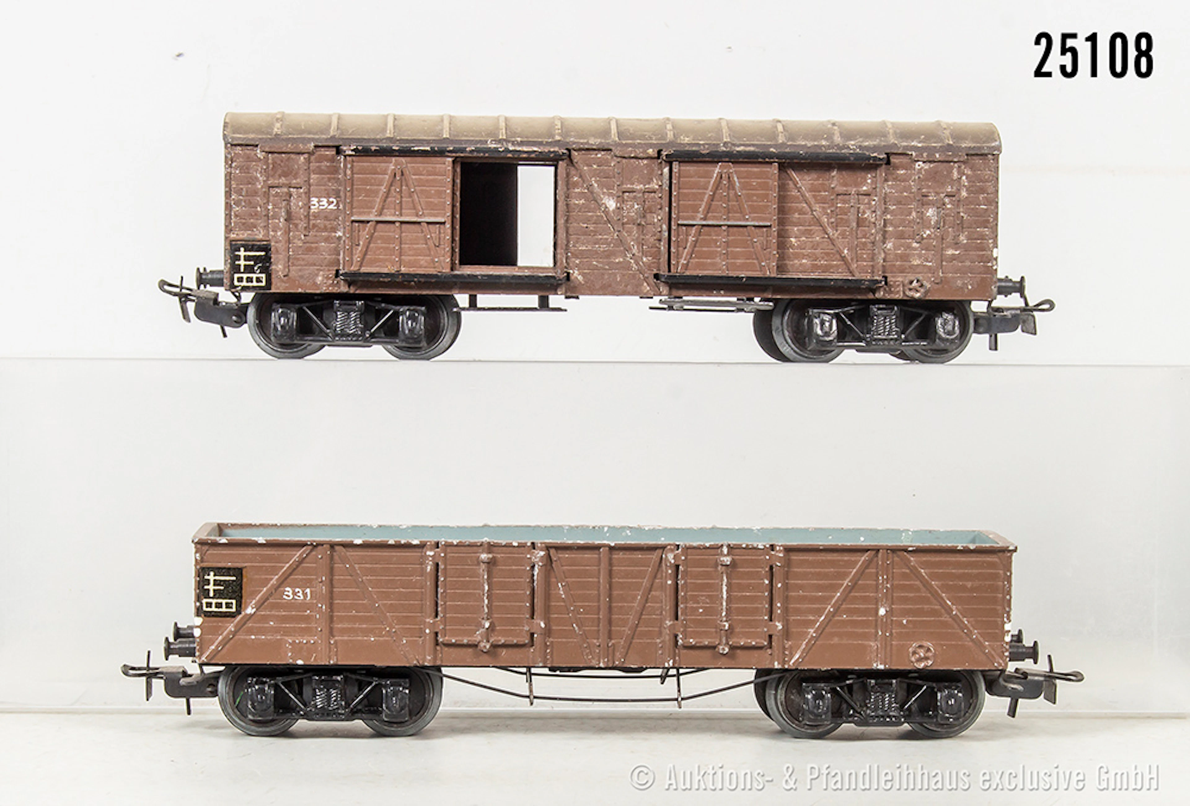 Märklin H0: 331 & 332 Güterwagen, Z 3