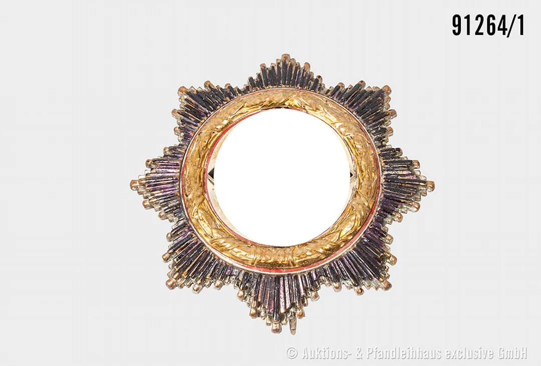 Deutsches Kreuz in Gold, Hersteller "20" auf der Unterseite der Nadel