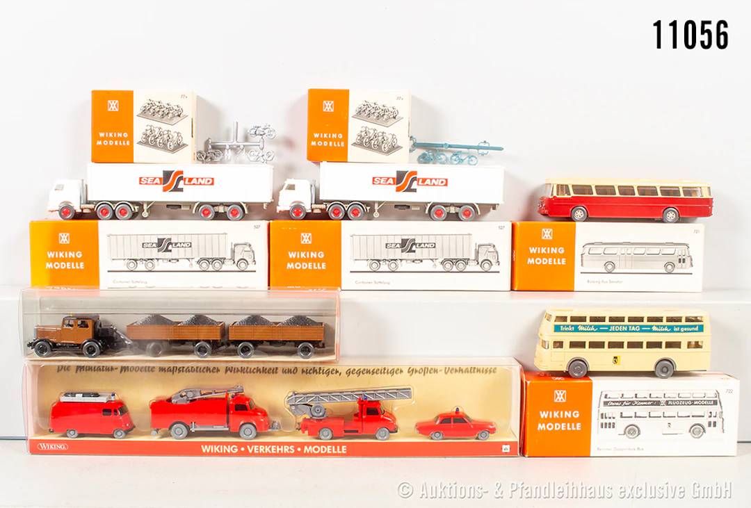 Wiking H0 Modellautos, Zubehör und Setpackung Verkehrsmodelle, Zubehör