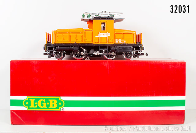 LGB Spur 2m: 2044 E-Lok Ge 2/4, RhB, BN 213, orange, Z 0-1, OVP