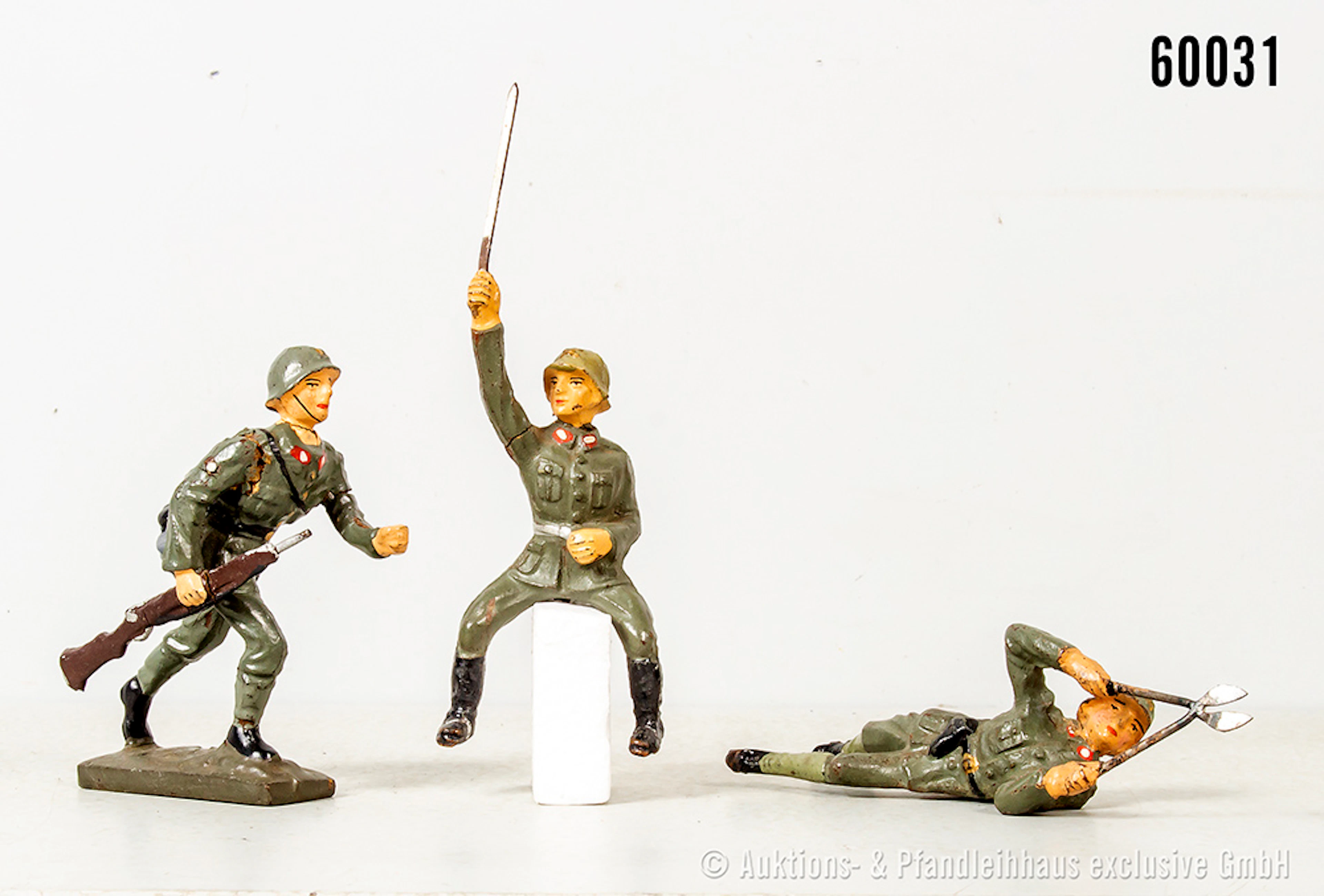 Lineol italienische Figuren, Varianten, Masse, 7 cm, Z 1