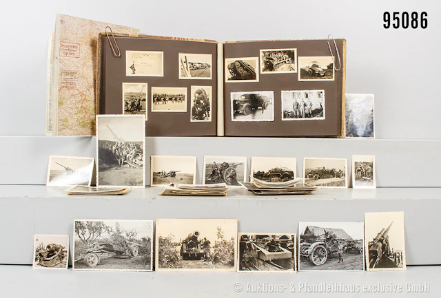 Fotonachlass eines Angehörigen im Artillerie-Lehr-Regiment, Fotoalbum