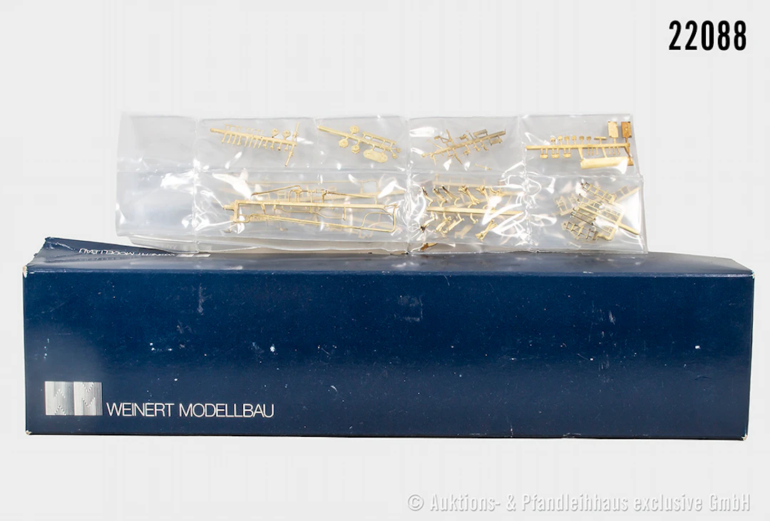 Weinert H0: 4163 Messing-/Druckguss-Bausatz Schlepptenderlok, BR 41