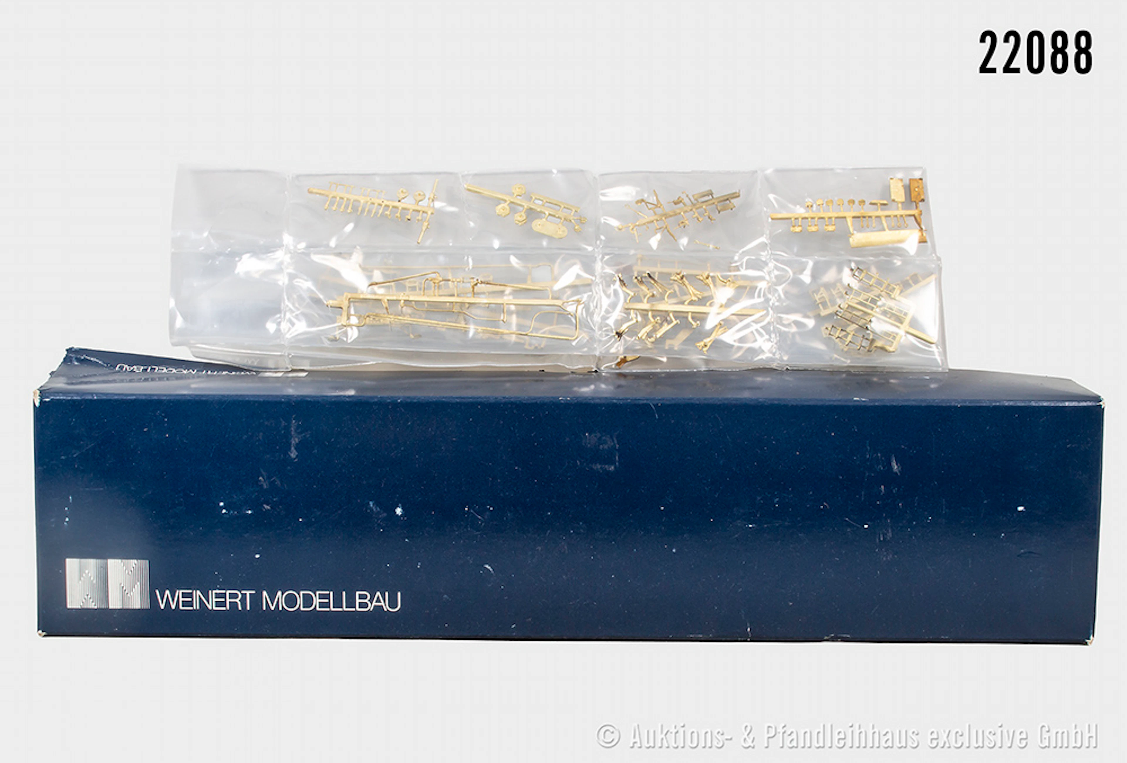 Weinert H0: 4163 Messing-/Druckguss-Bausatz Schlepptenderlok, BR 41