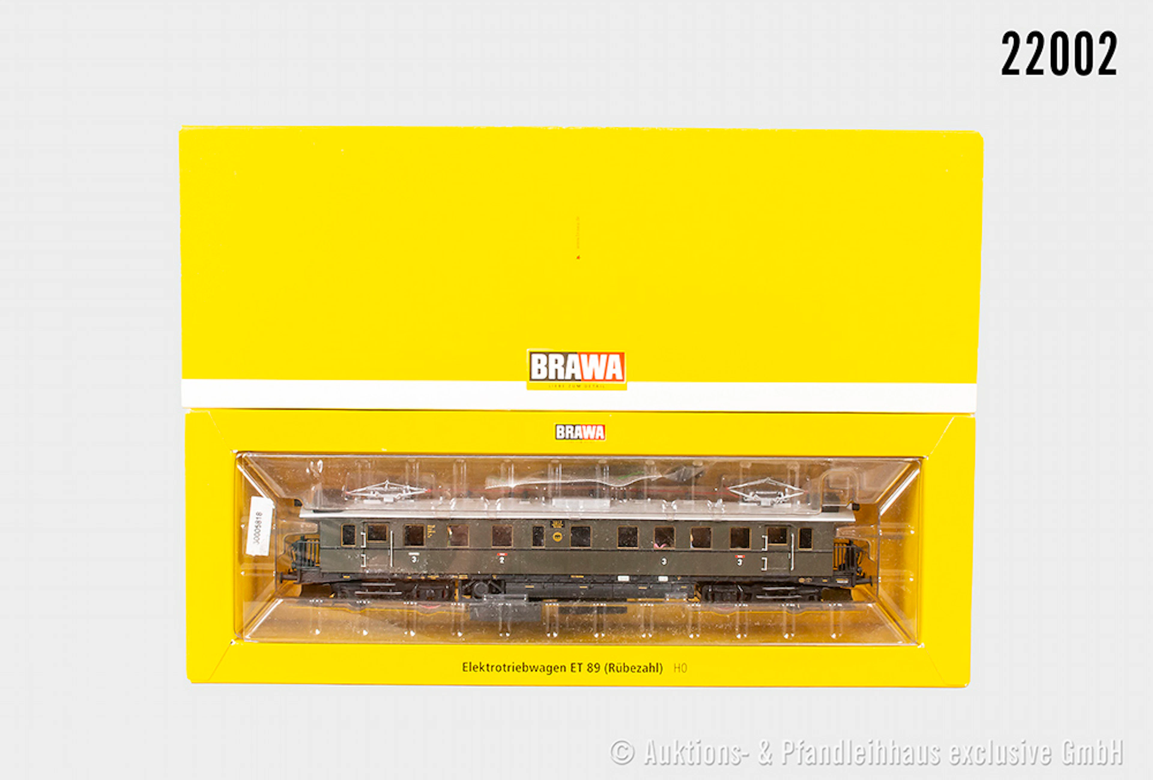 Brawa H0: 44148 E-Triebwagen ET89 "Rübezahl", DRG, BN 1017, digital/Sound