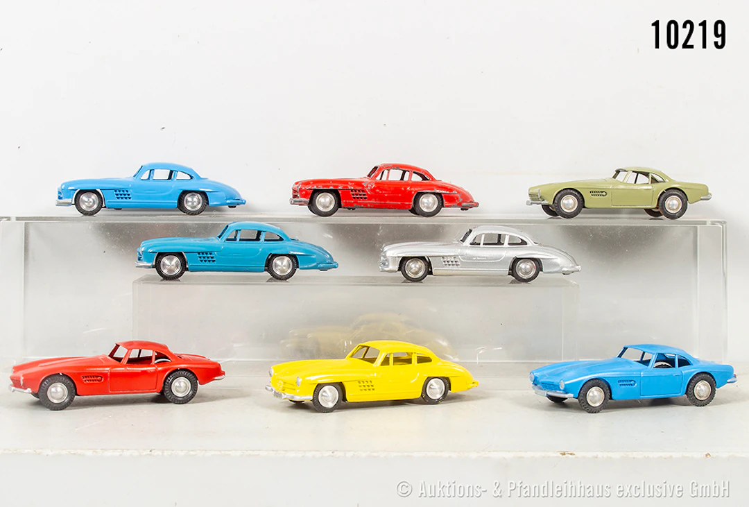 Märklin Modellfahrzeuge, 8019 Mercedes-Benz 300SL, Metall, L bis 9