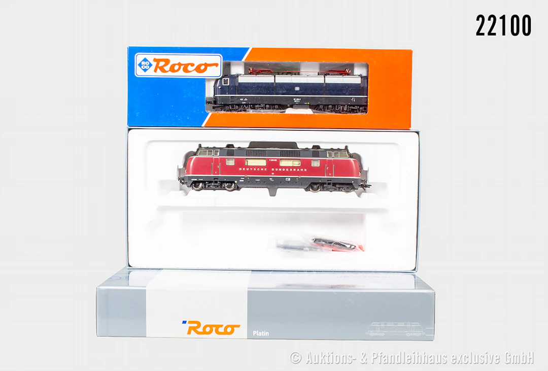 Roco H0: 63931 Diesellok, DB, BN V200 002, digital/Sound, Gleis fehlt