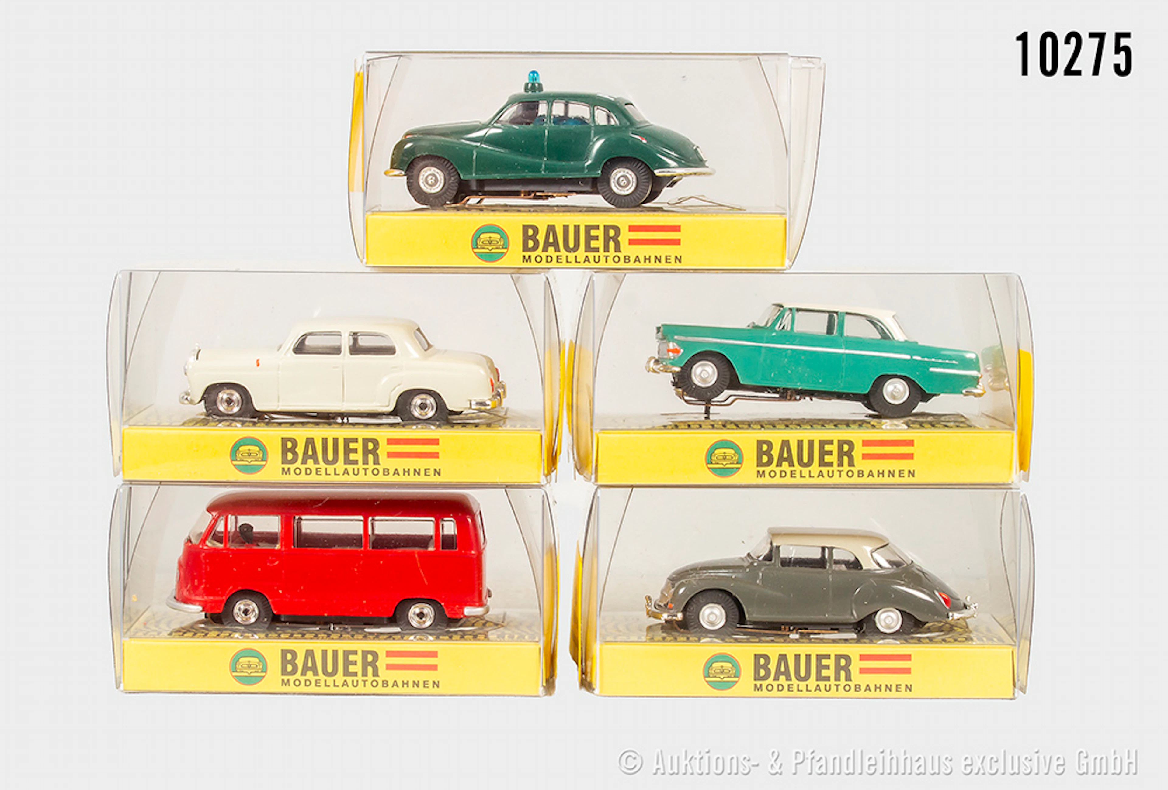 Faller Slotcars, 4314 Opel Rekord P2, 4216 MB 180 Ponton, 4303 BMW