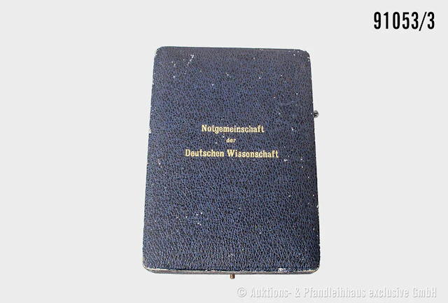 Denkzeichen für Förderer der Notgemeinschaft der Deutschen Wissenschaft