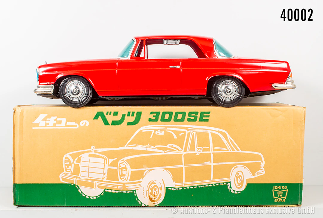 Ichiko, Mercedes Benz 300 SE, Japan, Blech, L 60 cm, Z 0-1, OVP