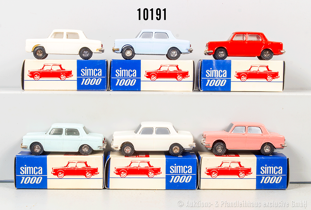 Novy Simca 1000 Modellfahrzeuge, Kunststoff, 1:43, Z 0-1, OVP