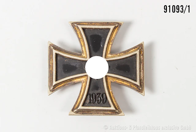 EK 1 1939, guter Zustand, mit Altersspuren