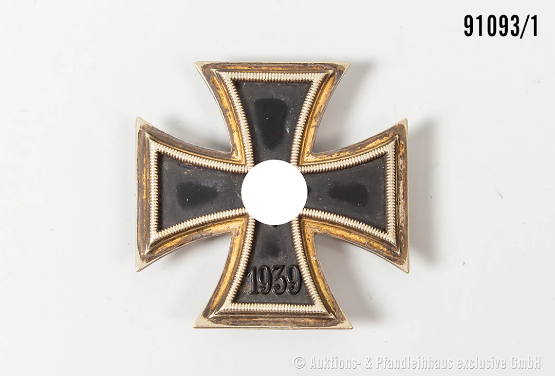 EK 1 1939, guter Zustand, mit Altersspuren