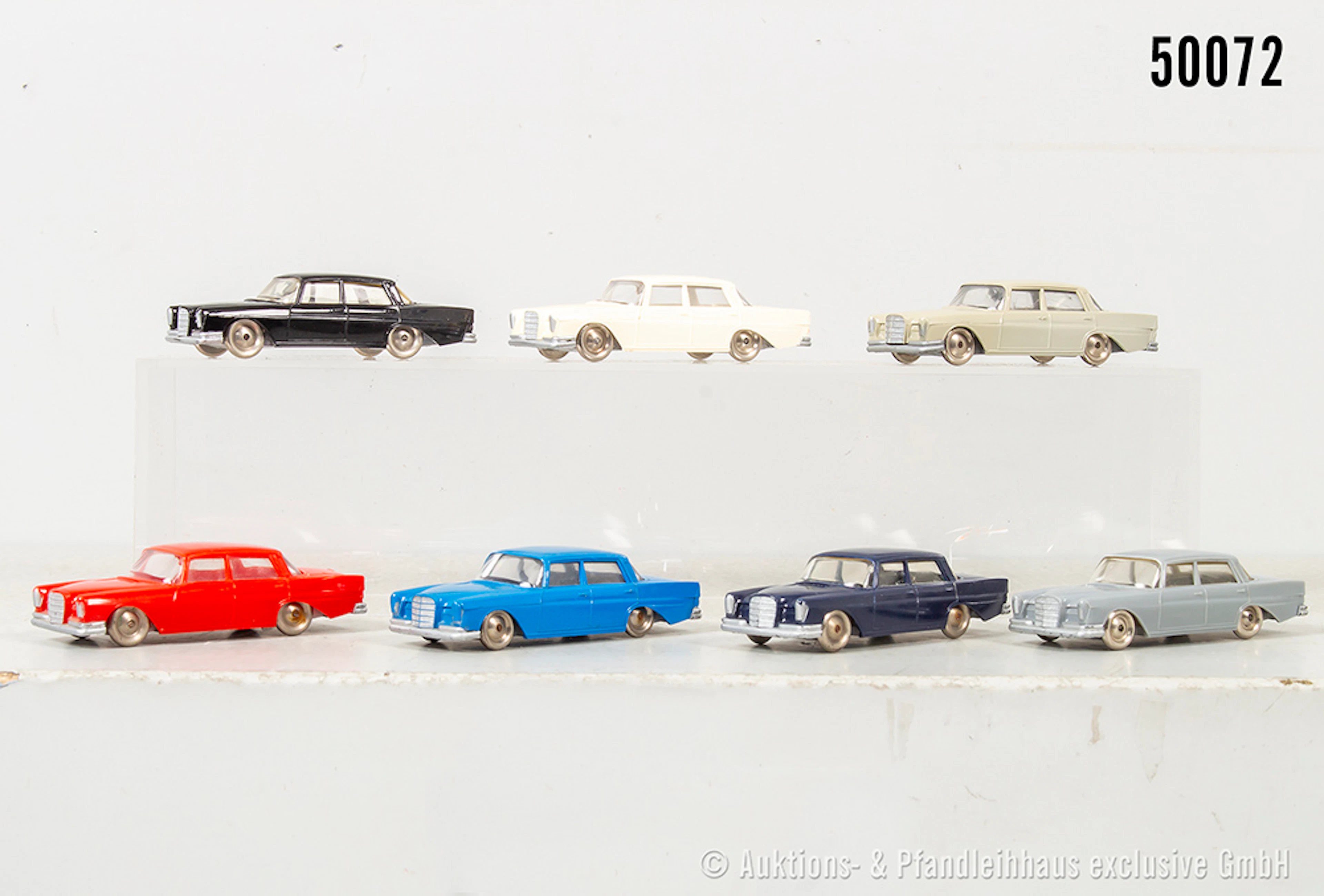 Lego H0 Modellautos, Mercedes 220 S, verschiedene Ausführung, Z 1-2