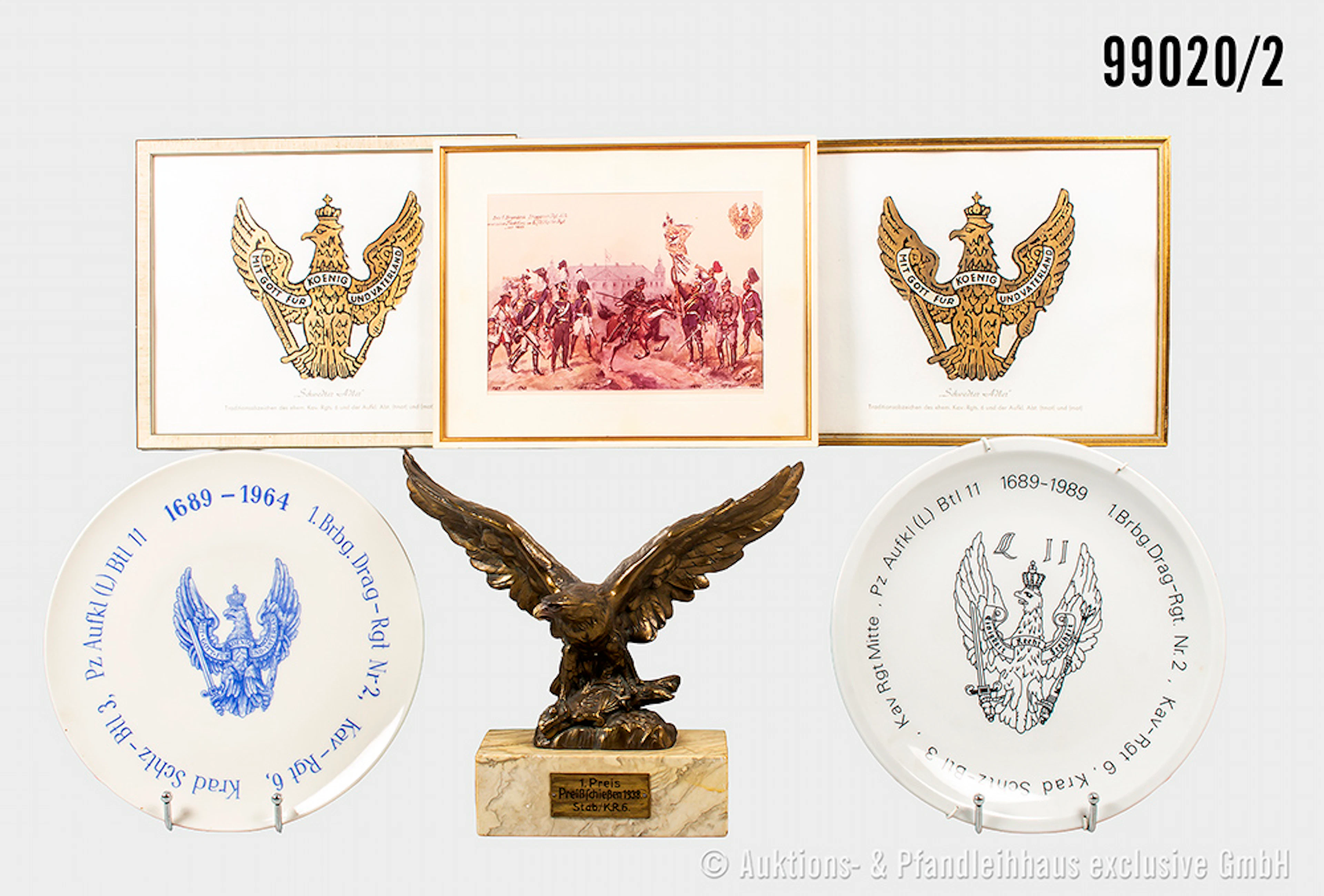 Konv. Kavallerie-Regiment 6 und dessen Traditionseinheiten Kaiserreich