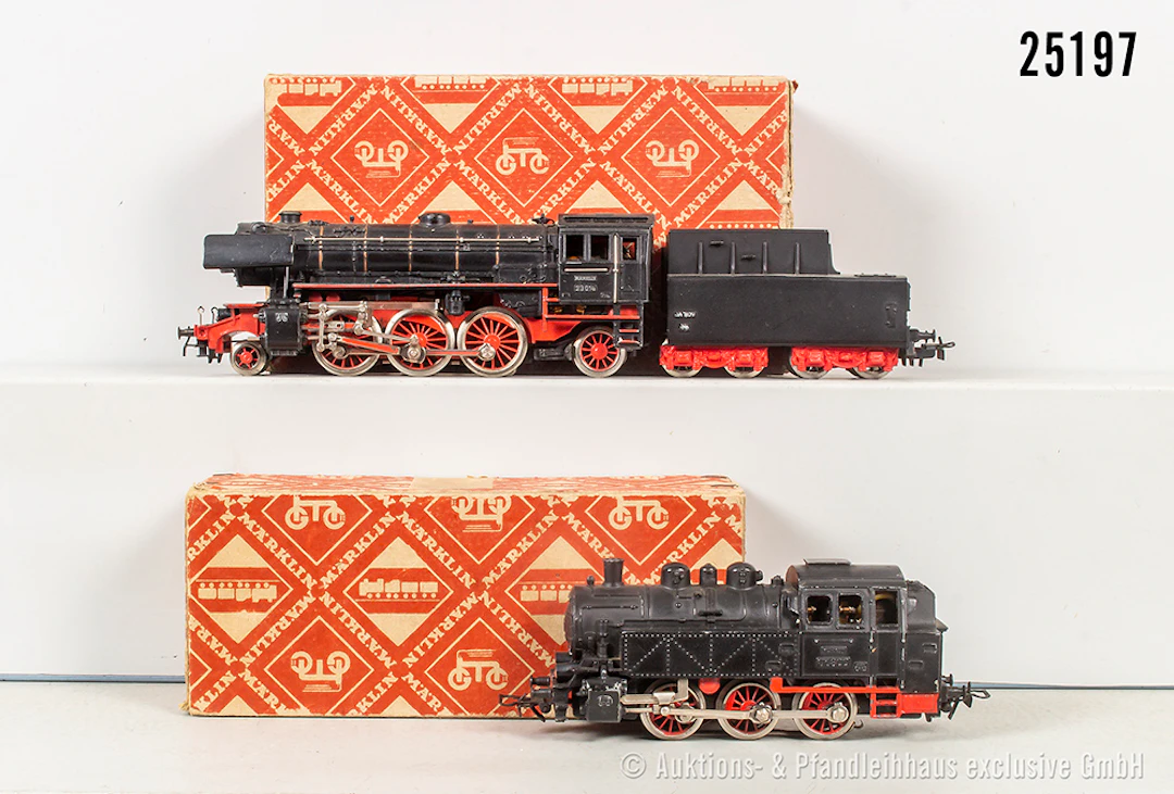 Märklin H0: DA 800 Schlepptenderlok, BN 23 014 & TM 800 Tenderlok