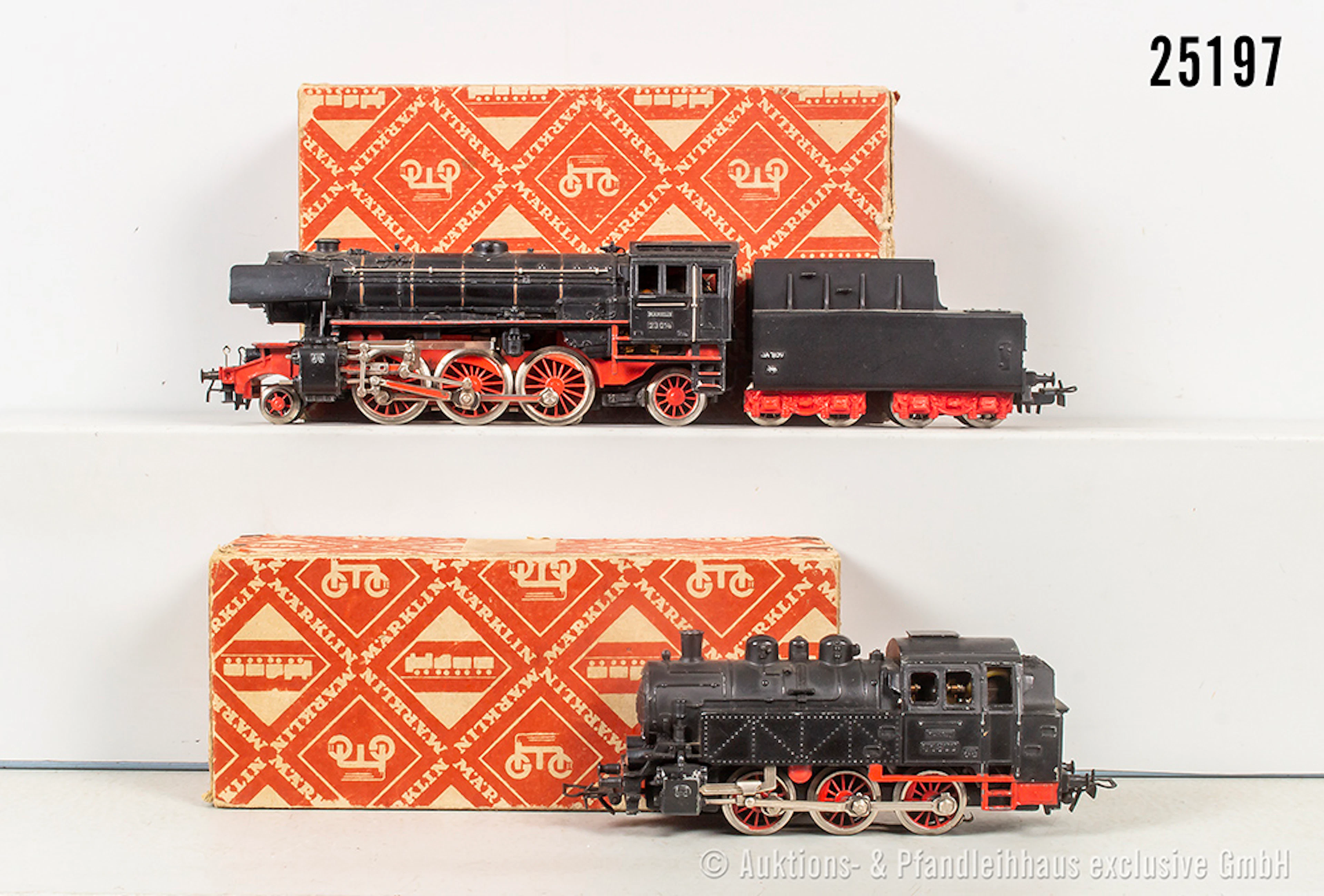 Märklin H0: DA 800 Schlepptenderlok, BN 23 014 & TM 800 Tenderlok