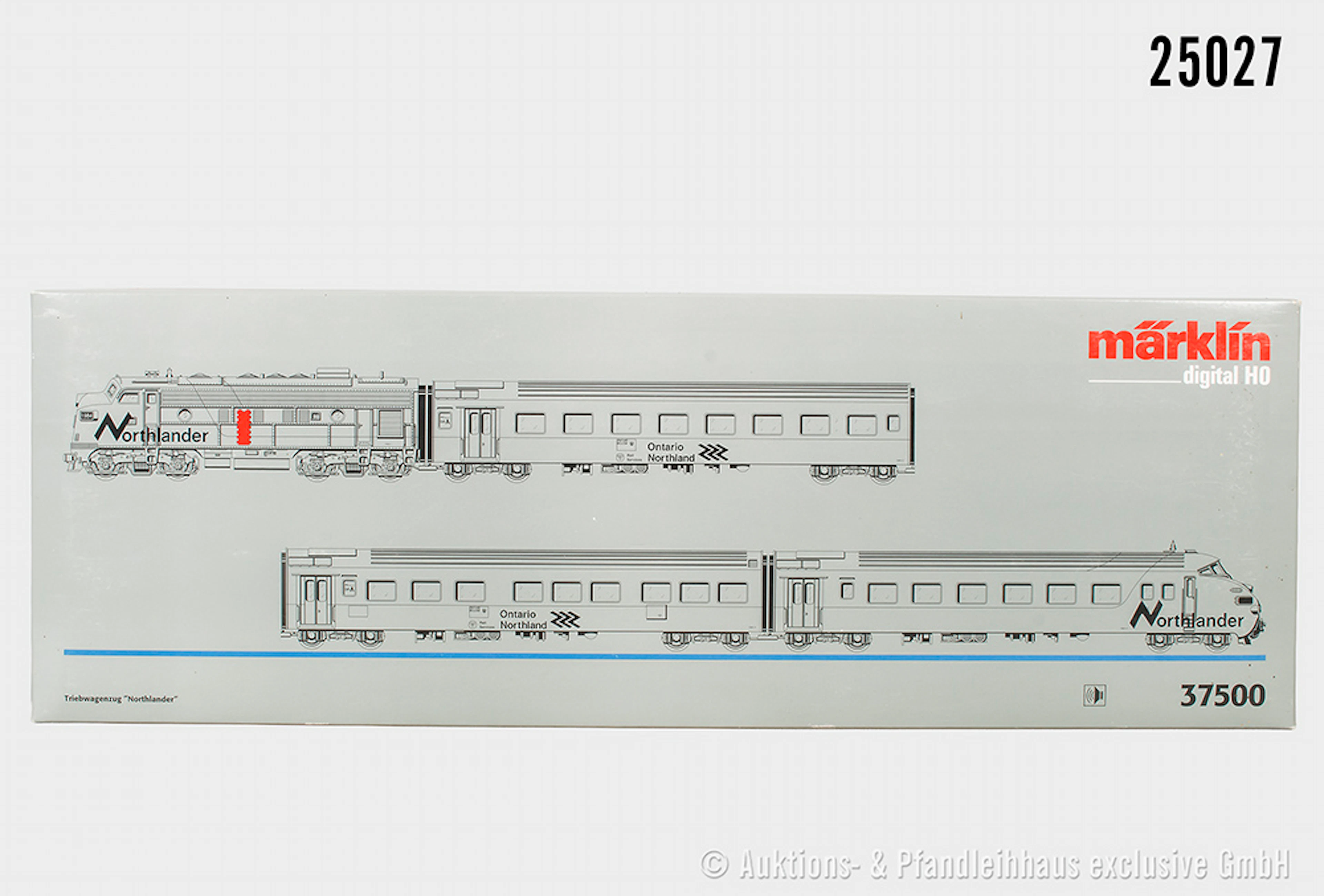 Märklin digital H0: 37500 Triebwagenzug "Northländer" , mit Sound
