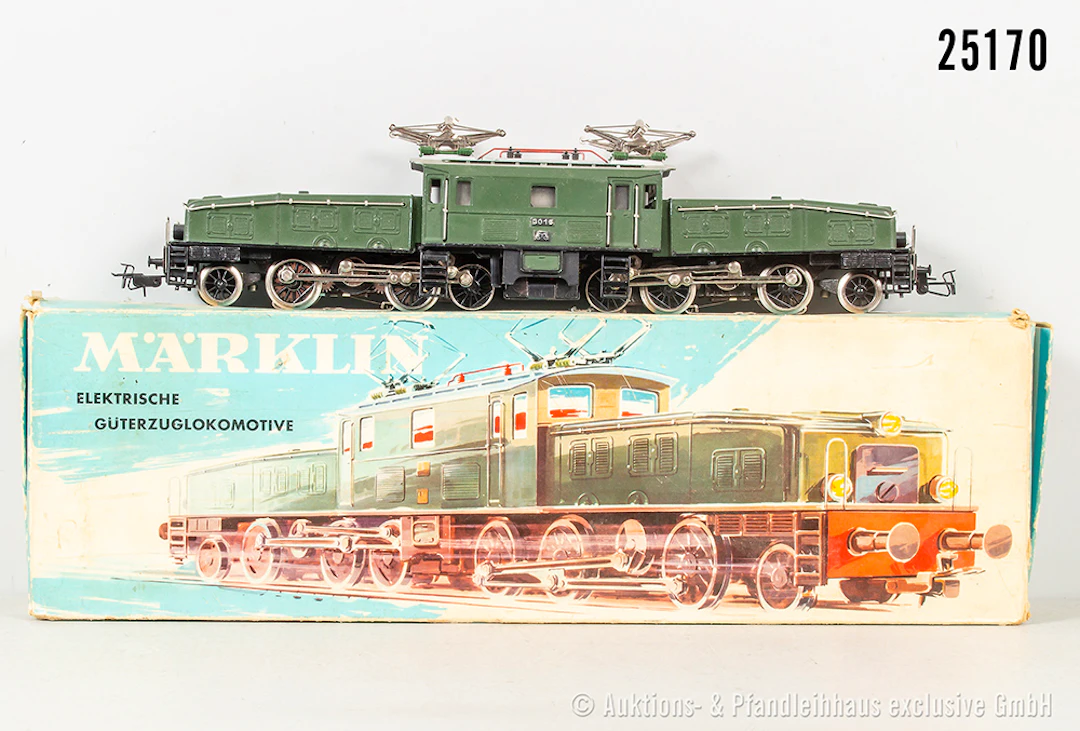 Märklin H0: 3015 E-Lok, Ce 6/8 "Krokodil", SBB, verharzt, Z 2, OVP
