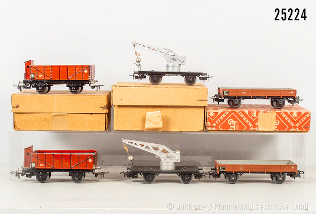 3x Märklin H0, Doppelpack: 371 Typ 6, 305, 366 Typ 11, Z 1-2, OVP
