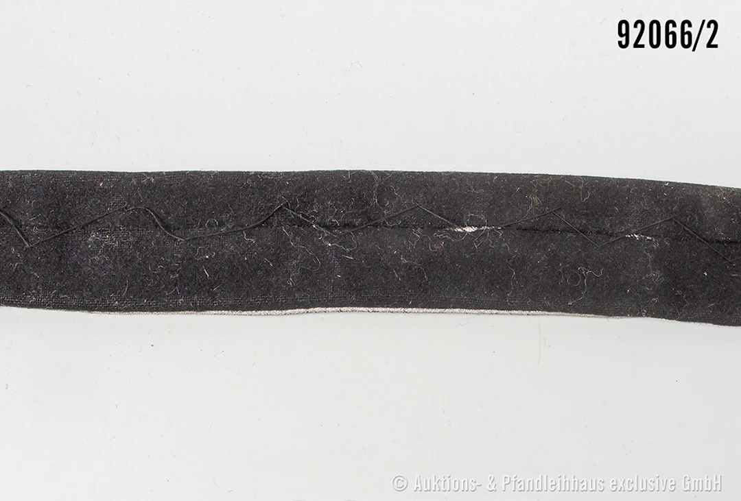 Ärmelband für Offiziere "Großdeutschland", L ca. 45 cm, guter Zustand
