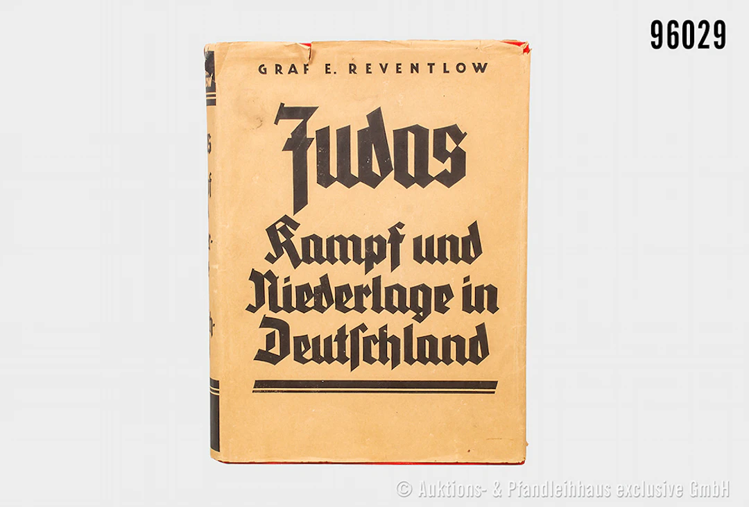 Buch "Judas - Kampf und Niederlage in Deutschland", Berlin 1937, mit