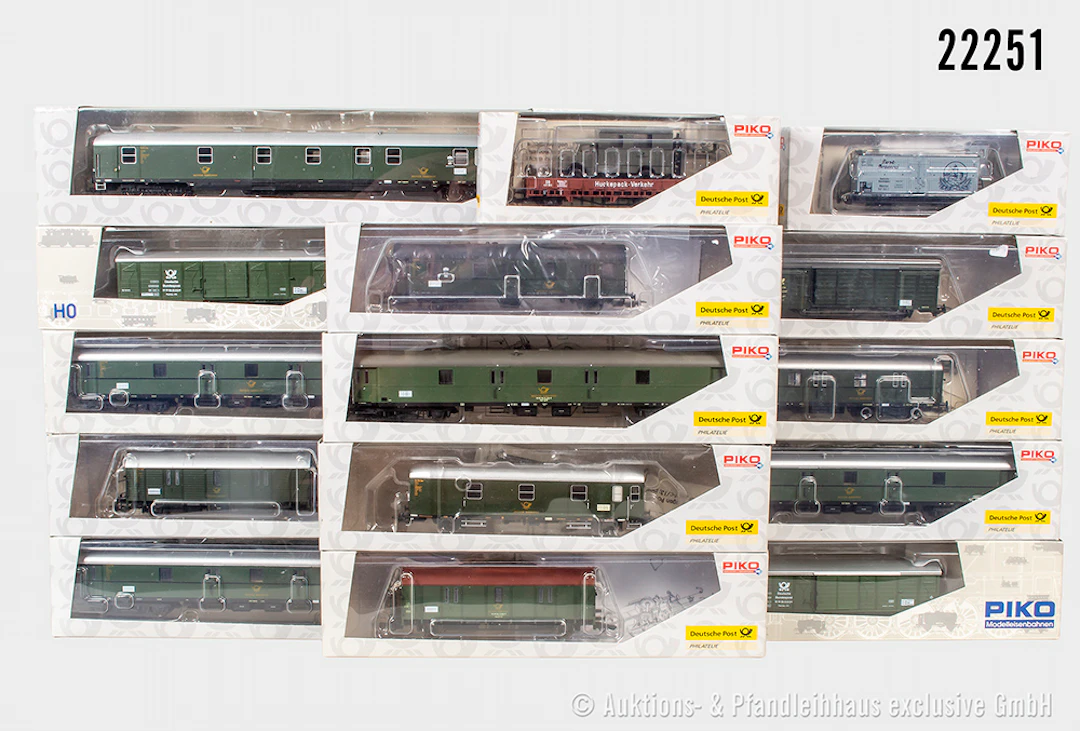 Piko H0: 15x Postwagen, Z 1, OVP
