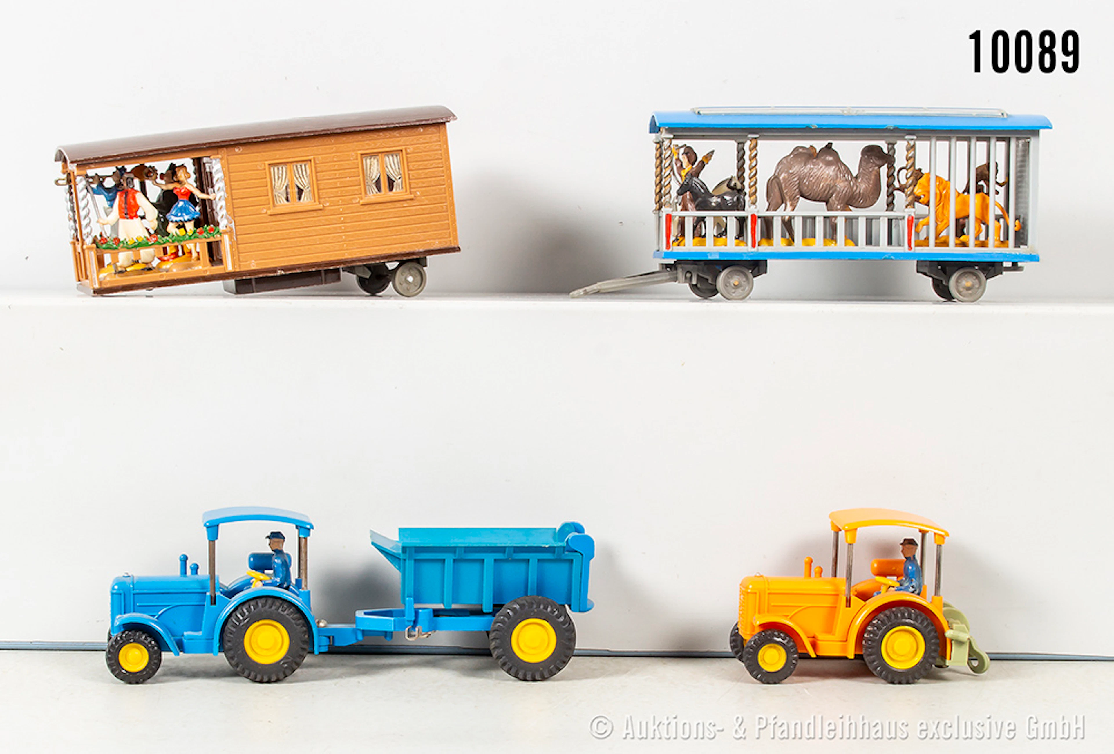 Siku Plastik Modellfahrzeuge, Zirkuswagen (Wohnwagen) V 68, eine Seite