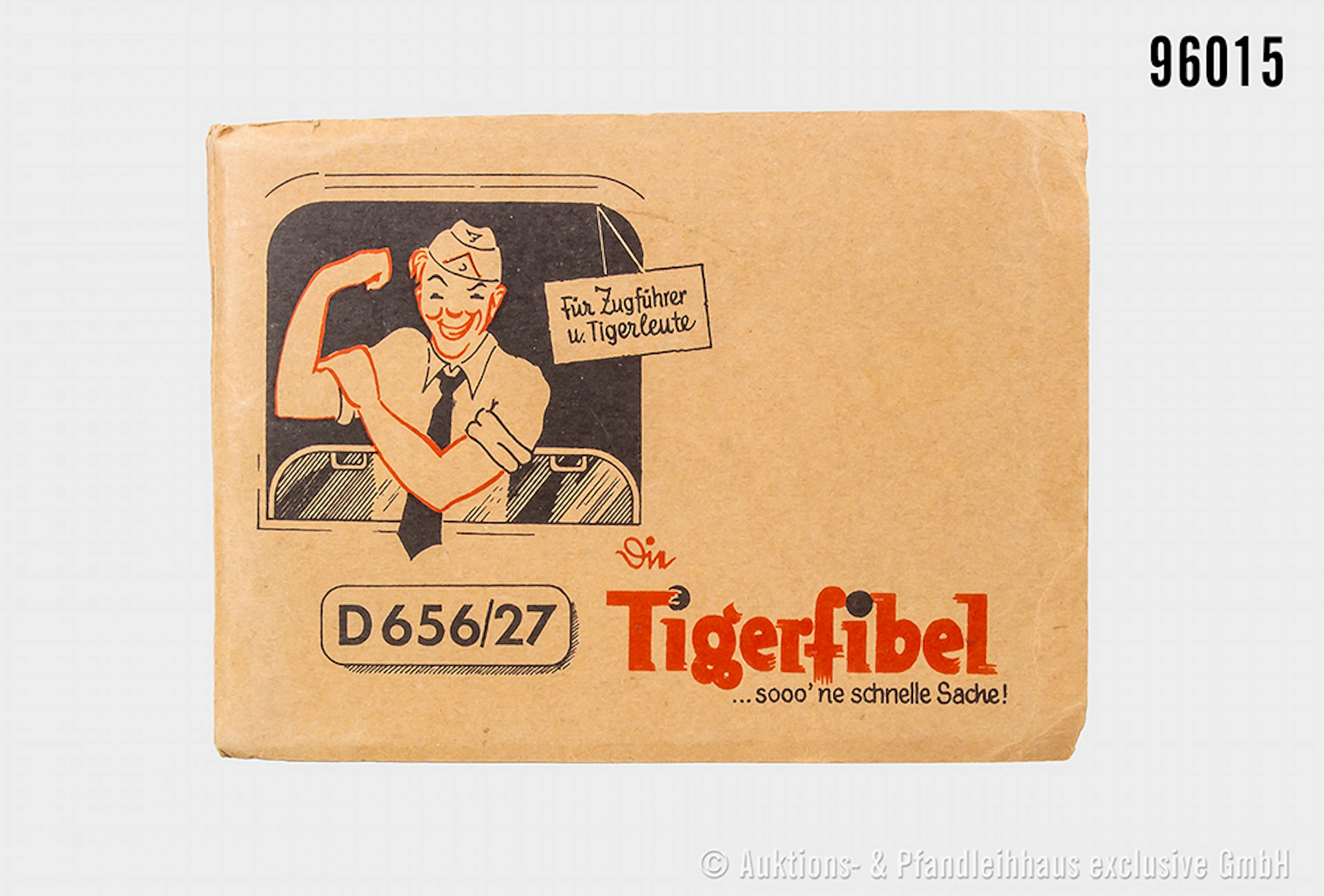 Tigerfibel "D656/27", mit 7 eingelegten Beilagen, guter Zustand, mit