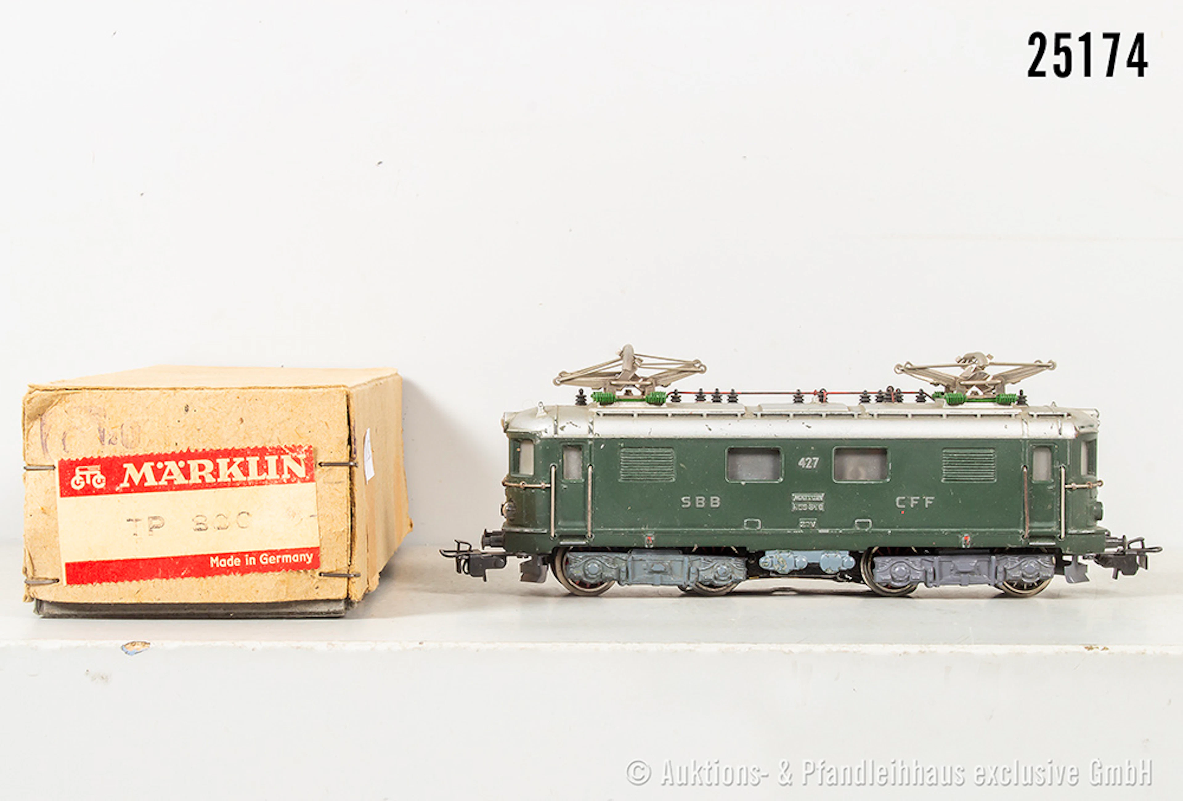 Märklin H0: RES800 Typ 2 E-Lok RE 4/4, SBB, BN 427, Z 3