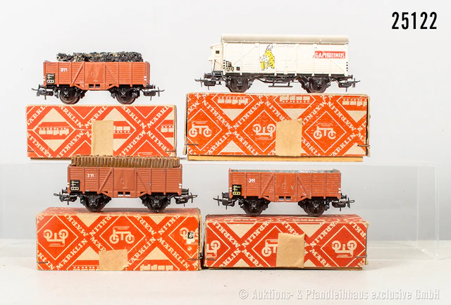 Märklin H0: 311B, 311 H/br, 311 K/gr, Z 2-3, OVP