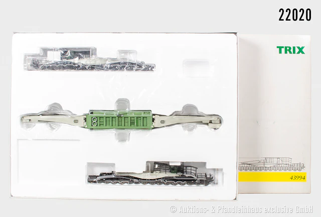 Trix H0: 43994 Tragschnabelwagen, DB, Z 0-1, OVP