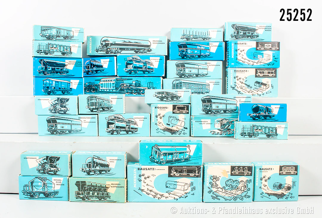 33x H0 Güterwagen: 4918, 4919, 4937, 4550, 4910 ,4920, 4900, 4631