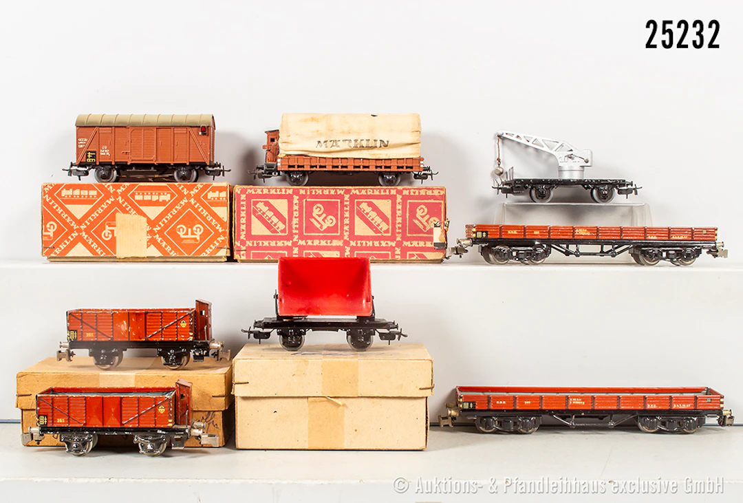 Märklin H0, Güterwagen: 362, 322 Typ 3, 306/1 S, 391 KK2, 391 KK3