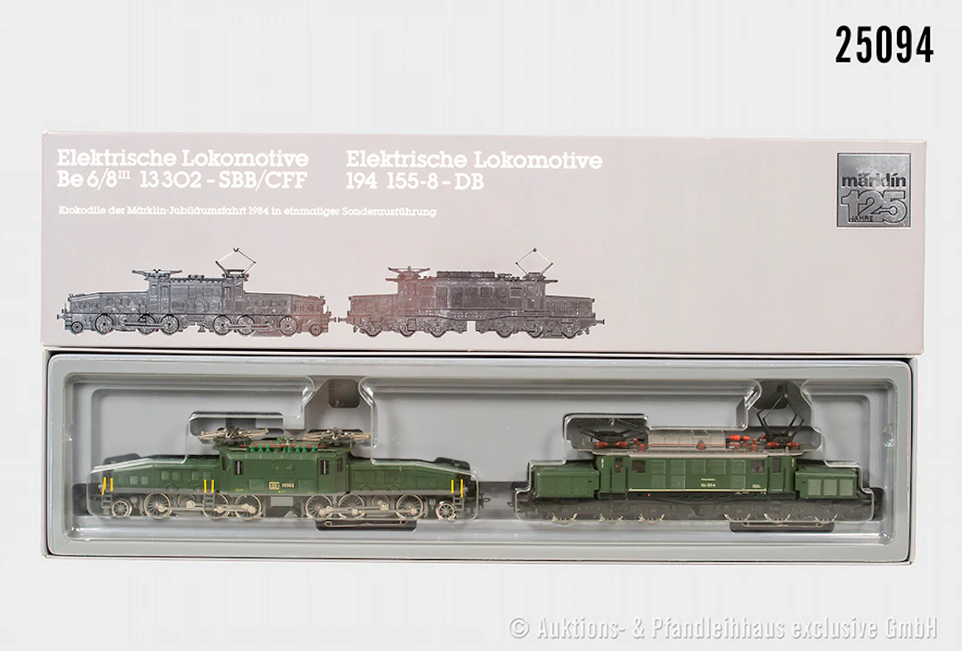 Märklin H0: 3300 Lok-Set "Krokodil": E-Lok, SBB/CFF, BN 13302 & E-Lok