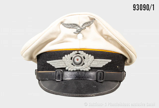 Sommerschirmmütze der Luftwaffe, Fliegendes Personal oder Fallschirmjäger