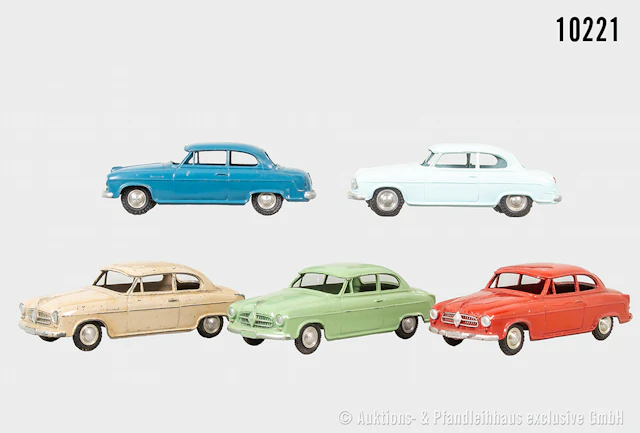 Märklin Modellfahrzeuge, 8015 Borgward Isabella und 5524/15, Metall