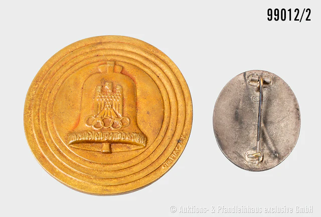 Konv. Verschiedenes, verschiedener Epochen, u.a. 2 Centenarmedaillen