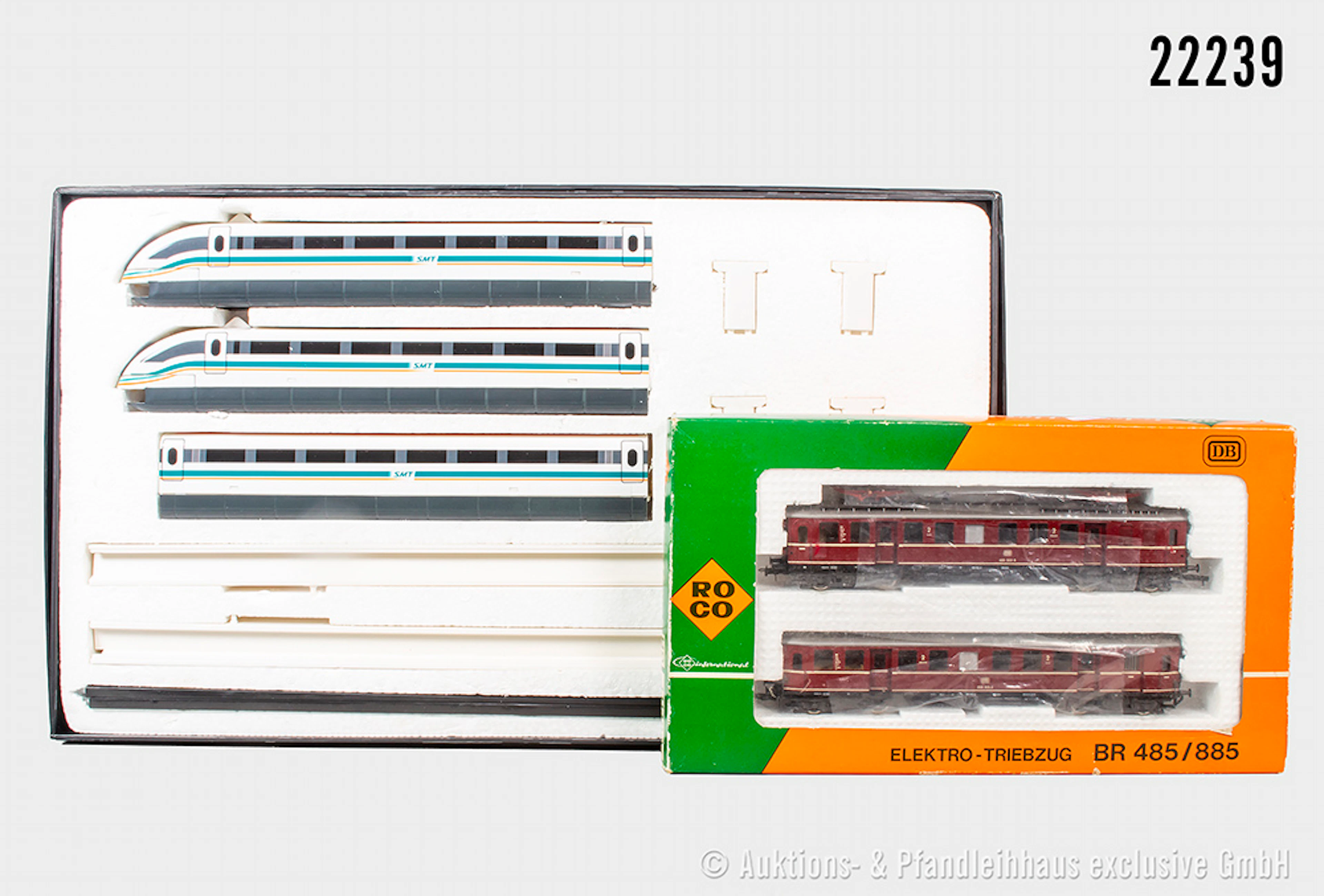 Roco/Transrapid H0: 14148A 2 tlg. E-Triebzug, DB, BR 485 (AC) & 3