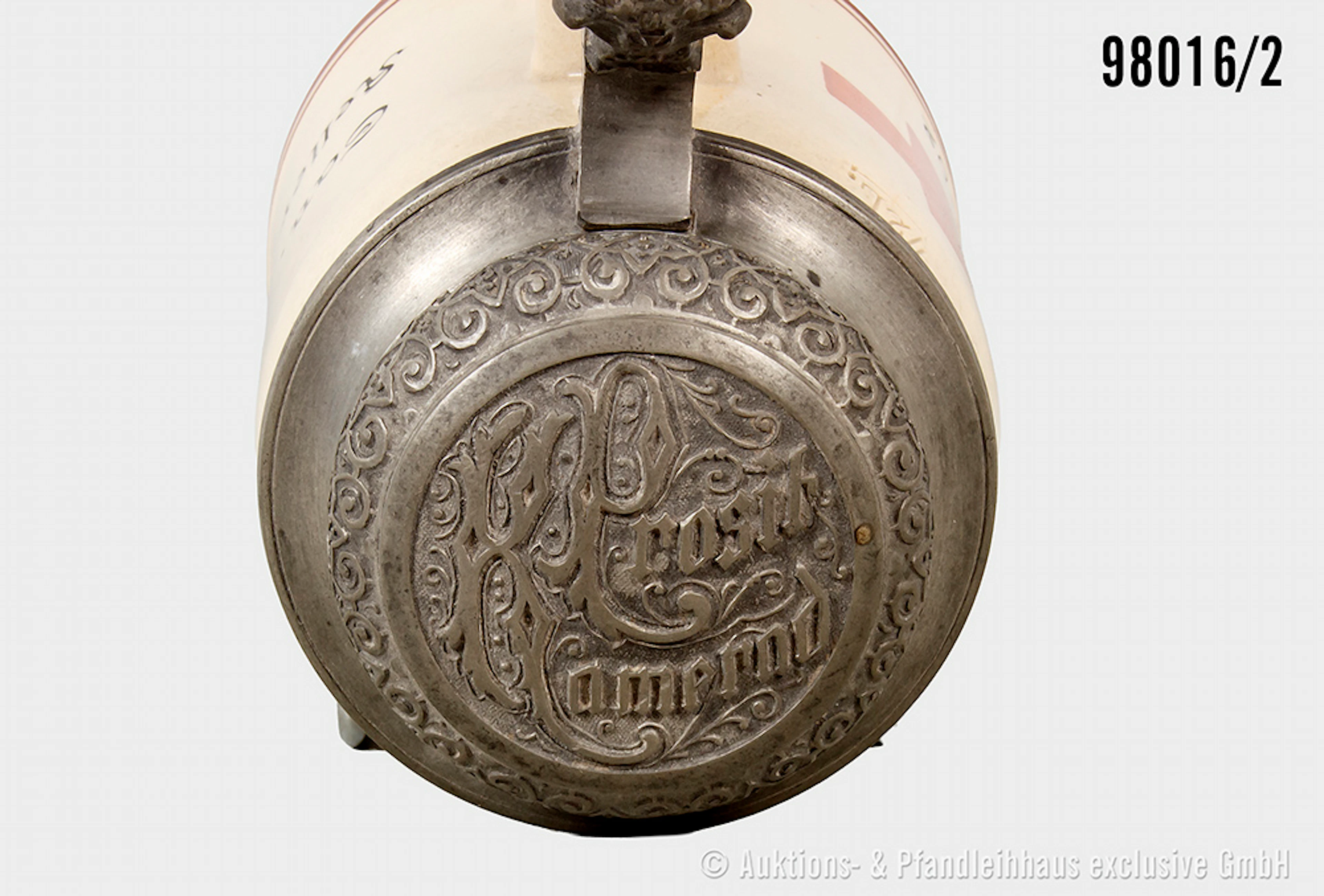 Sachsen-Meiningen, Reservistenkrug des Sanitäter Keller, im Infanterie-Regiment