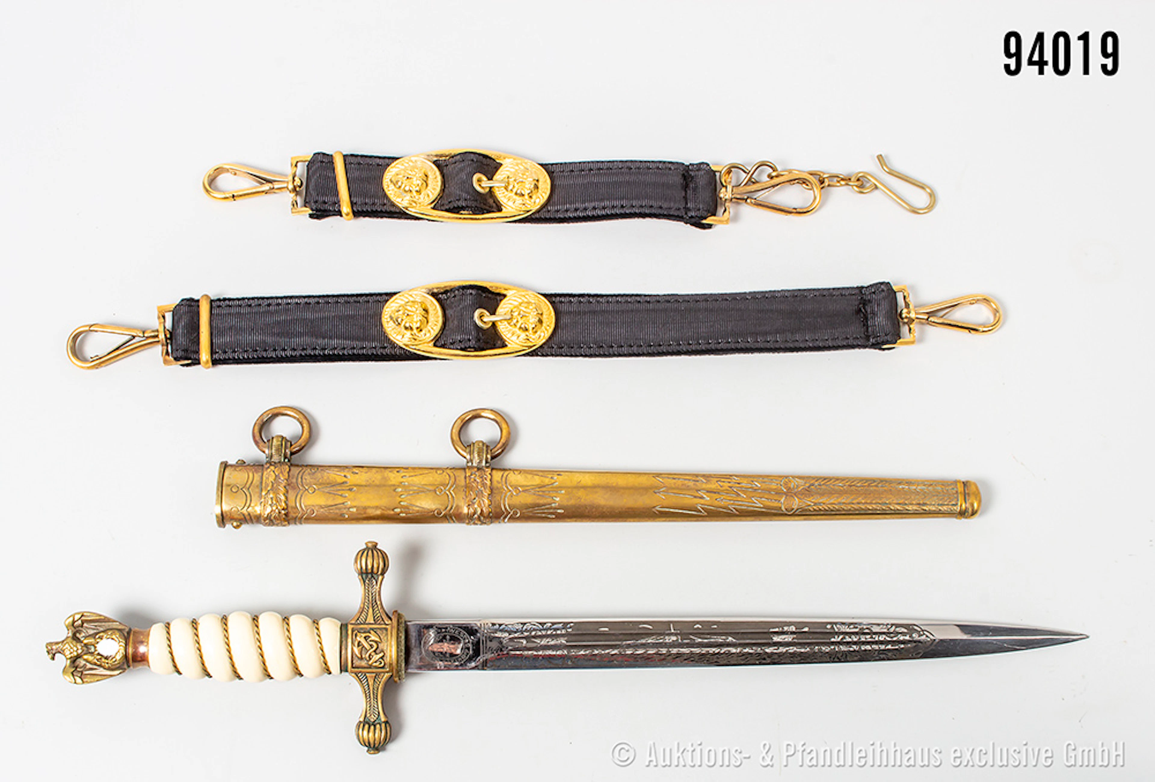 Offiziersdolch der Kriegsmarine, Hersteller "Wester & Butz Solingen"