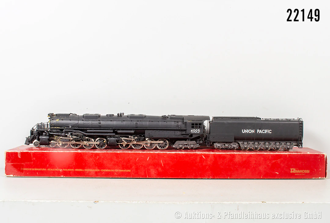 Rivarossi H0: 1254 Dampflok "Big Boy", Union Pacific, BN 4005, AC