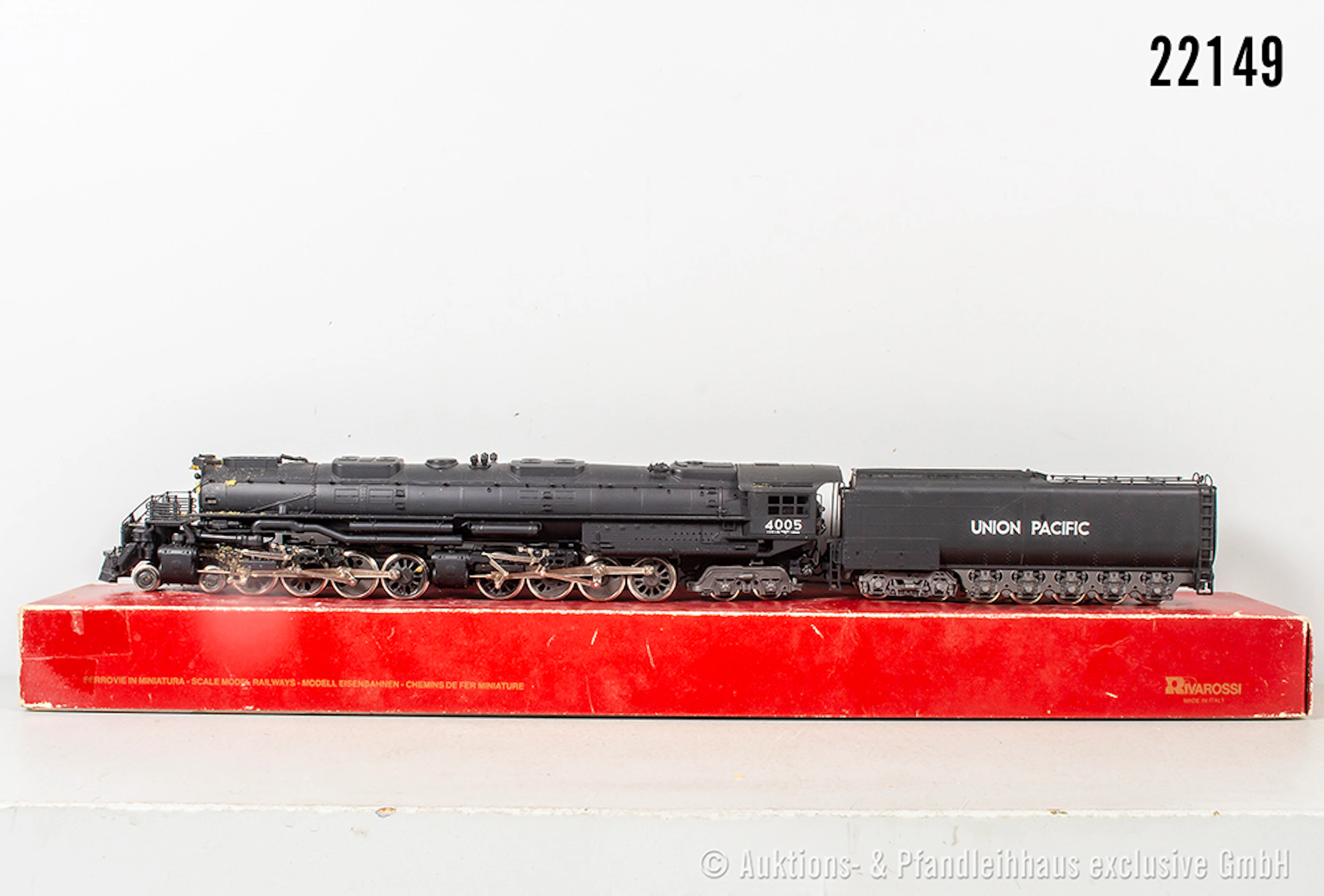 Rivarossi H0: 1254 Dampflok "Big Boy", Union Pacific, BN 4005, AC